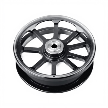 Idler pulley, 90mm, flat